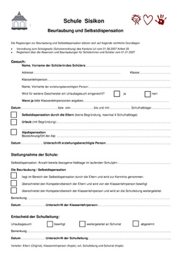 Dispensformular (PDF)